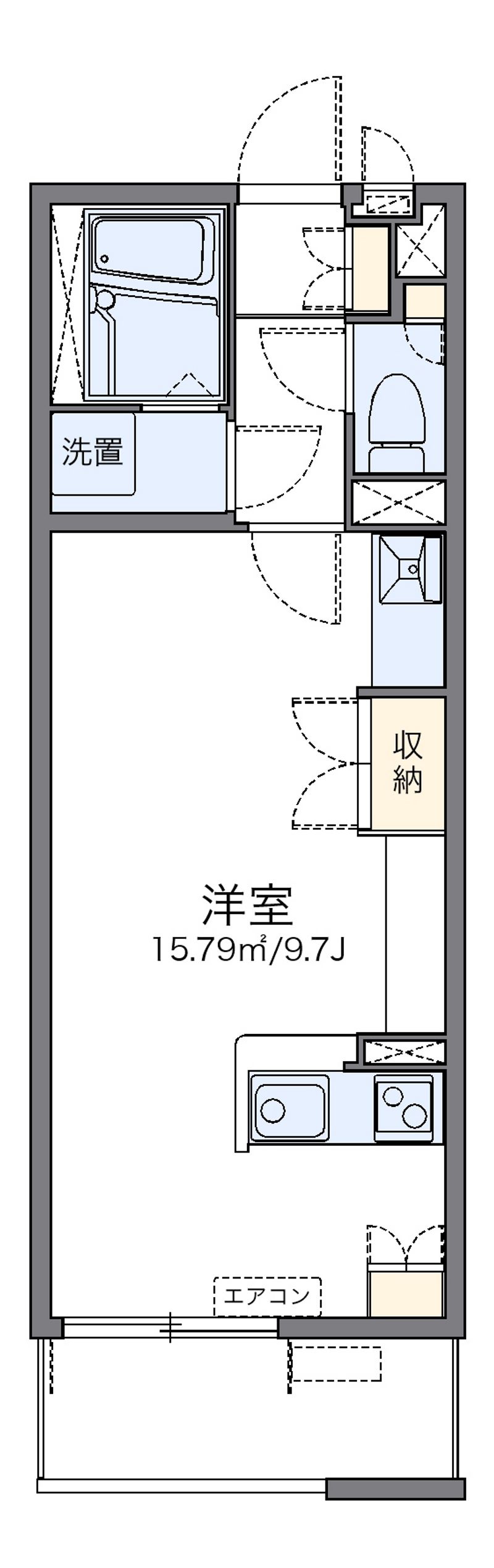レオネクスト長府駅前 間取図