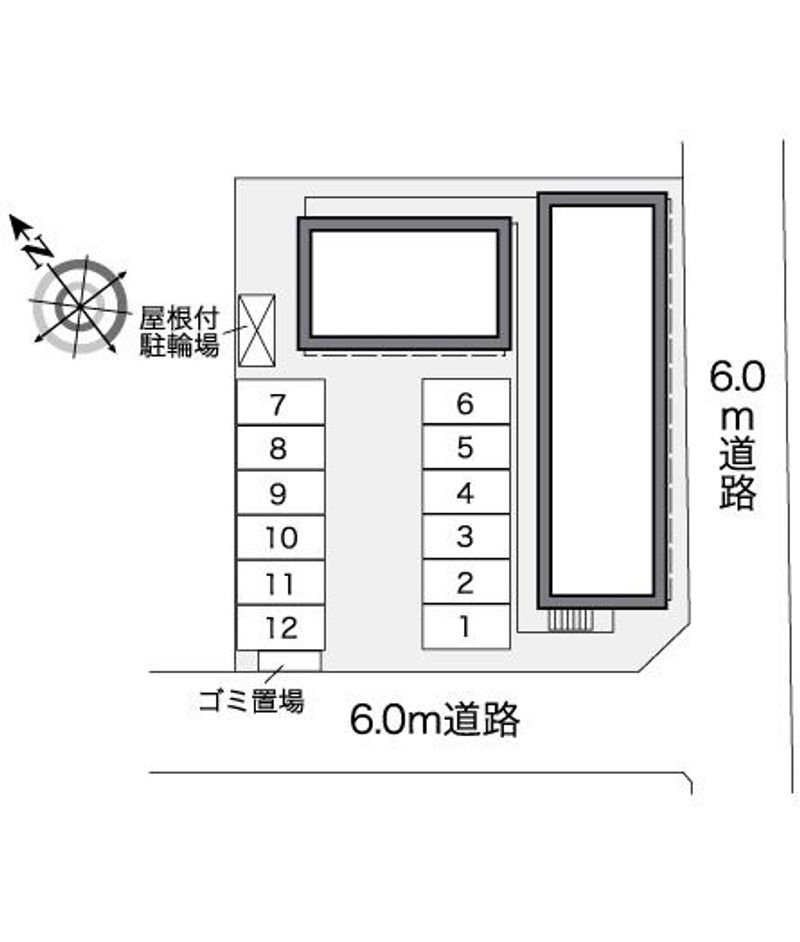 レオパレスピア　アンジー 配置図