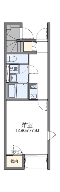 レオネクストよねぐらⅢ 間取り図