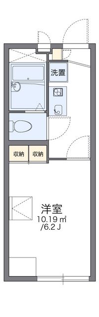 レオパレスボーリユトトロ 間取り図