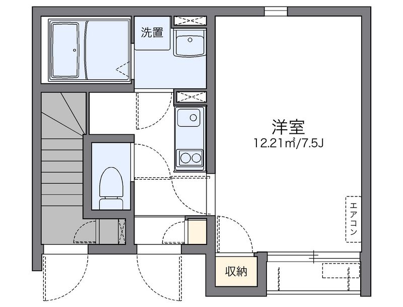 レオネクストコートハウス塚越 間取図