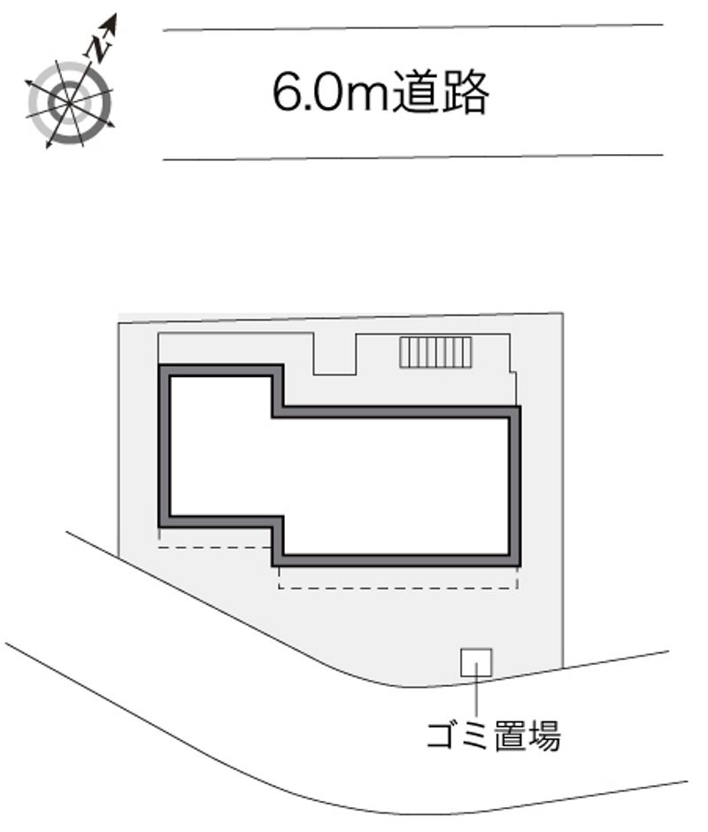 レオパレスシャルマンⅡ 配置図
