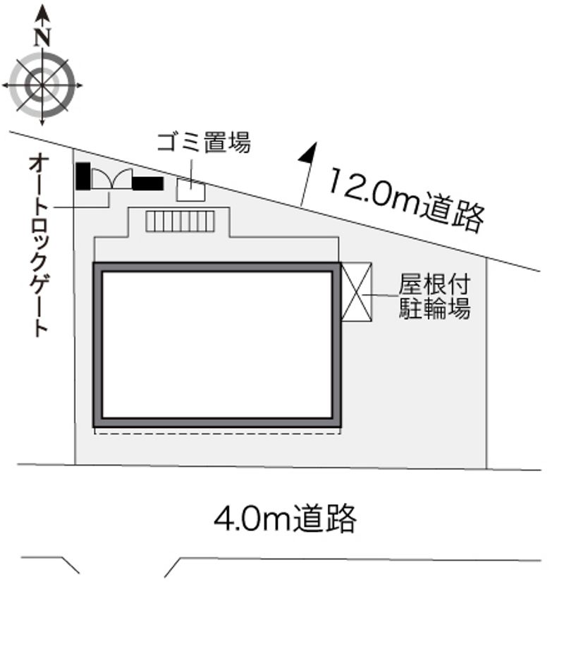 レオパレスリベェール 配置図