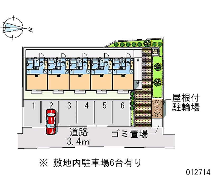 レオパレスＨＩＧＡＳＨＩＹＡＭＡ 月極駐車場