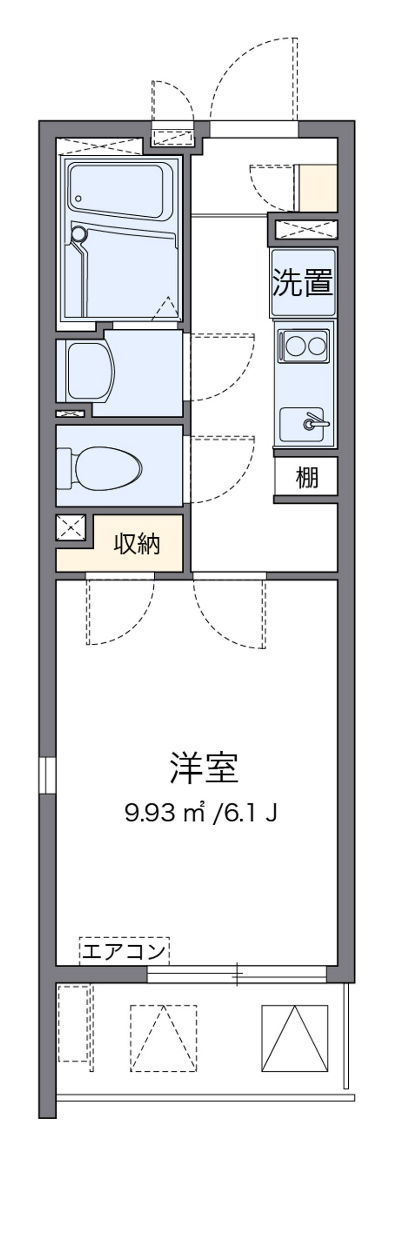 クレイノのぞみⅡ 間取図