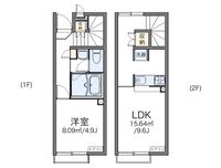 レオネクストＪｕｂｉｌｅｅⅡ 間取り図