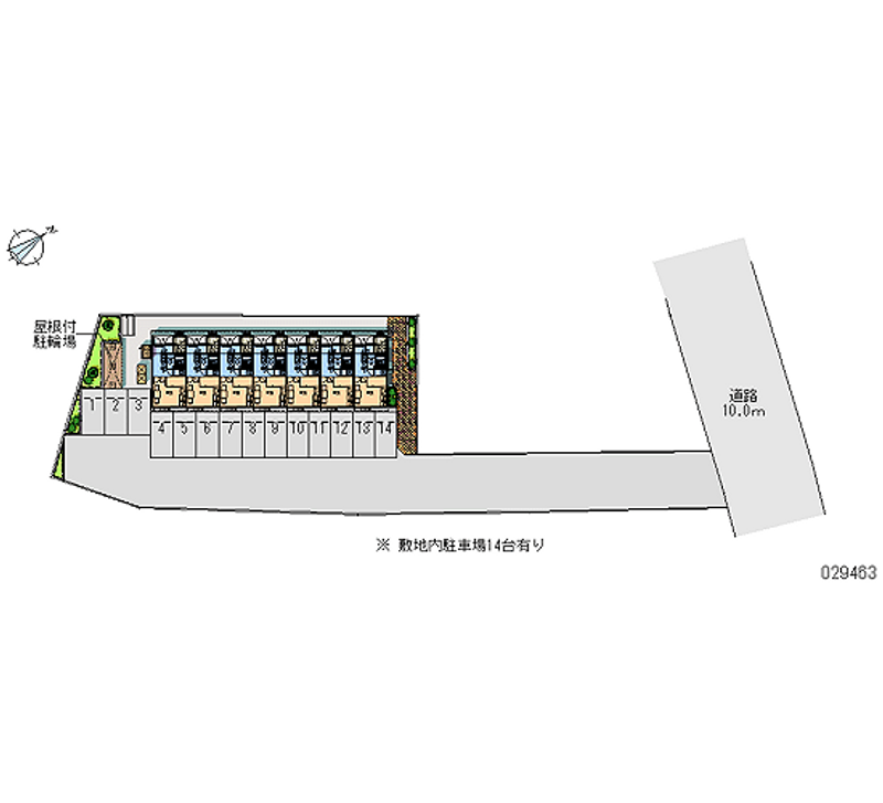 29463 Monthly parking lot