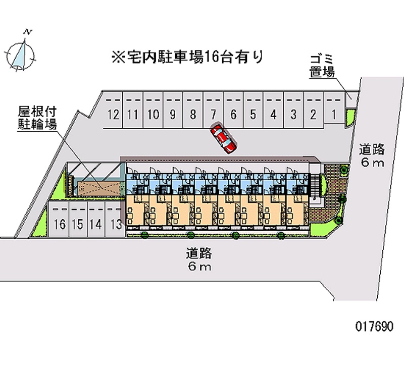 17690月租停車場