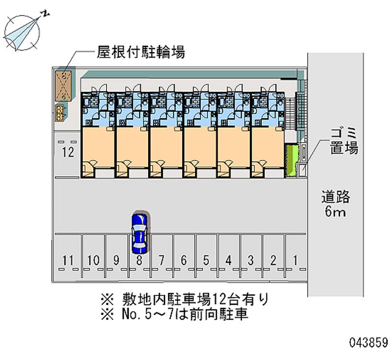 43859 bãi đậu xe hàng tháng