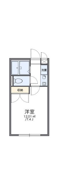 レオパレス永井Ⅱ 間取り図