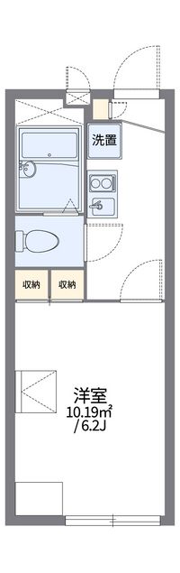 レオパレス本町公園 間取り図