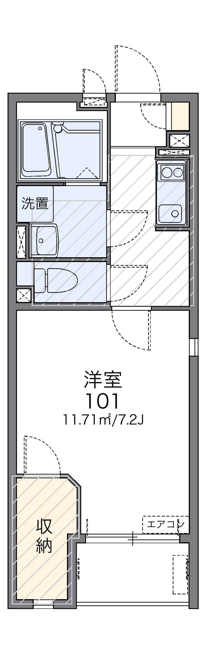 レオネクストラギ　Ⅱ 間取図