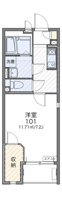 レオネクストラギ　Ⅱ 間取り図
