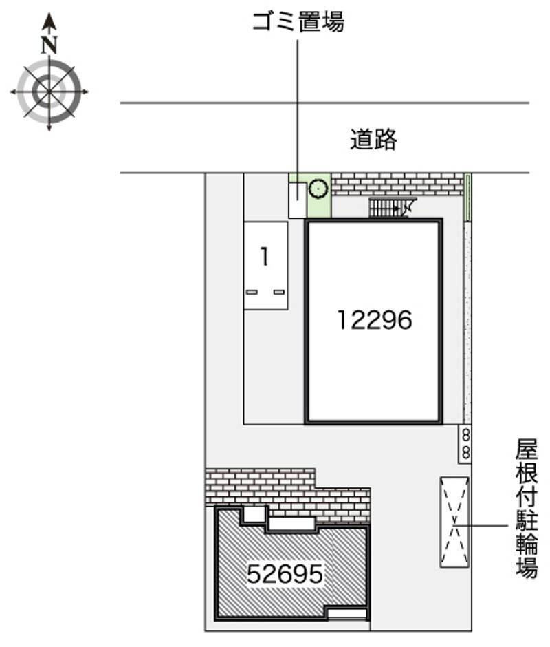 レオネクストサンルーチェ三鷹Ⅱ 配置図