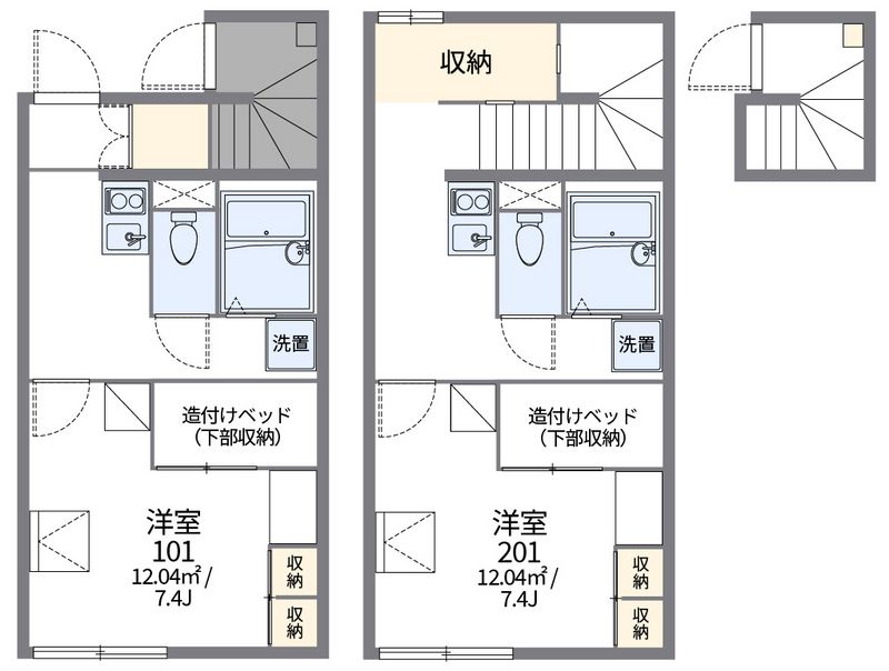 レオパレスエストゥベンダ 間取図