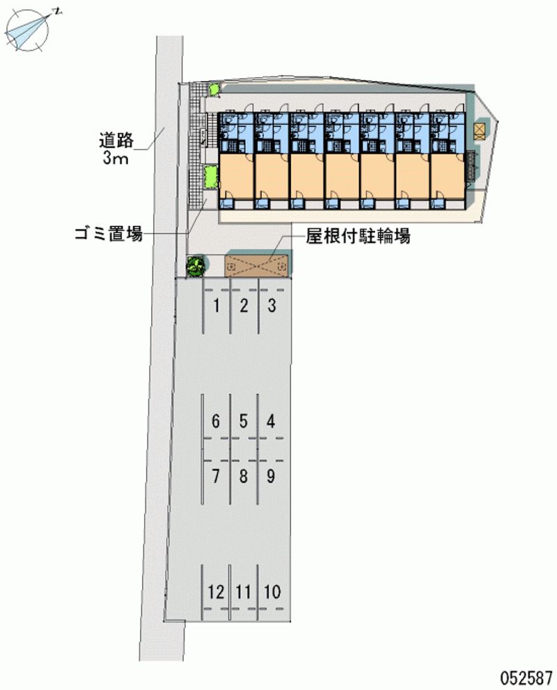 52587月租停车场