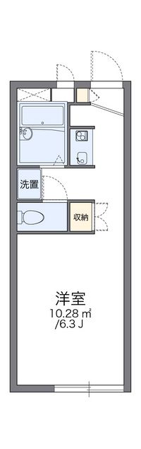 レオパレスＨＯＳＨＩＮＯ 間取り図