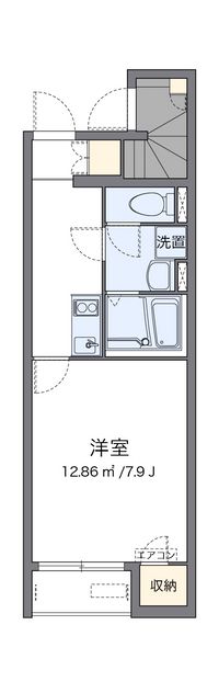 クレイノパストラル野崎 間取り図