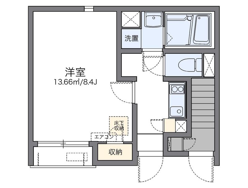 レオネクスト輝 間取図