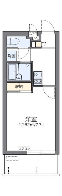 レオパレスレジデンス桑江 間取り図