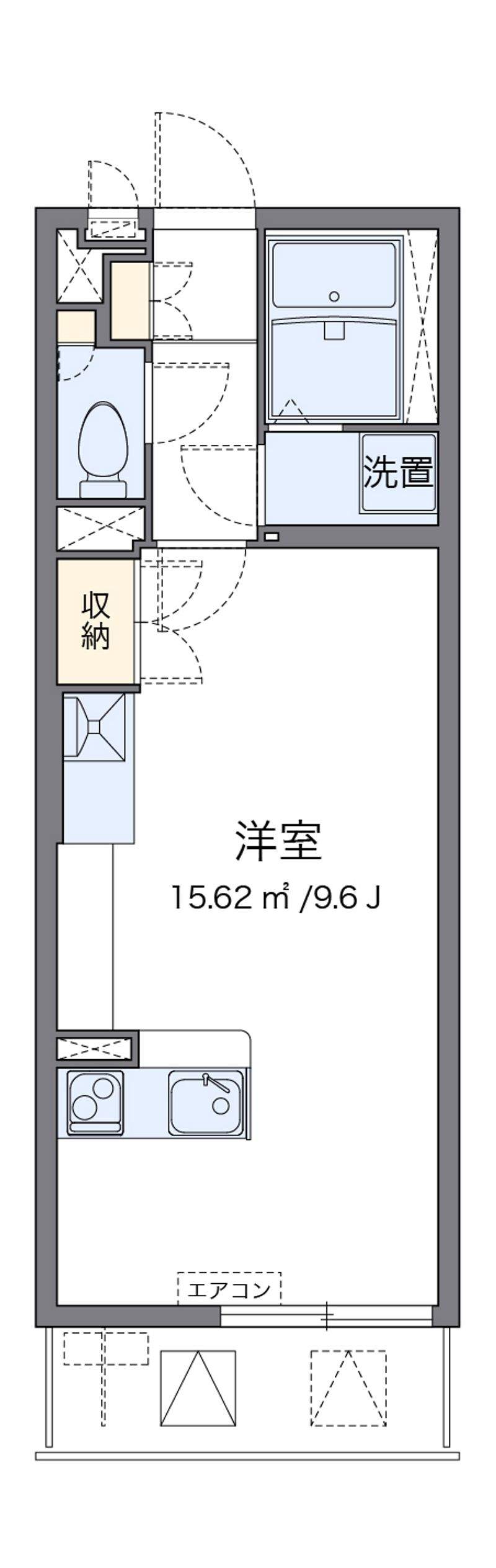ミランダヴェルデ 間取図