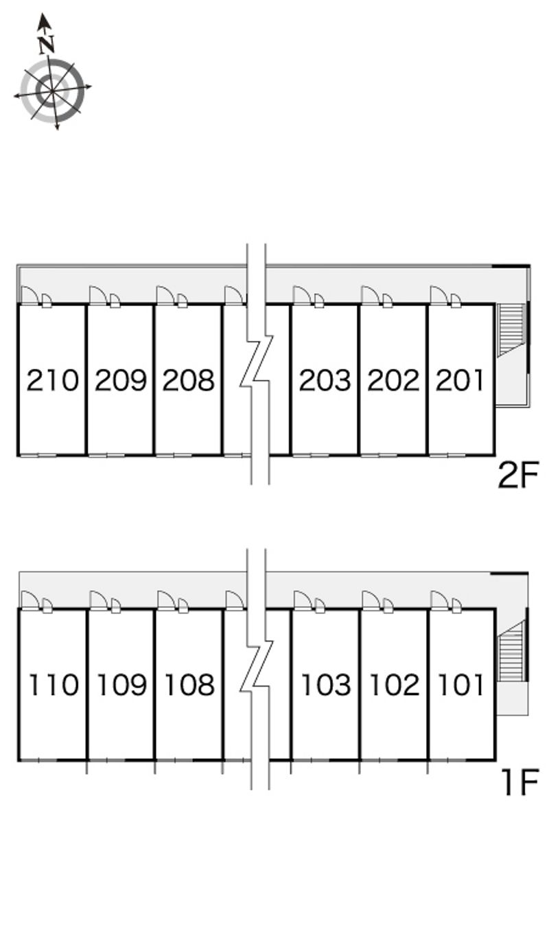 レオパレスＴｗｅｎｔｙ 間取配置図