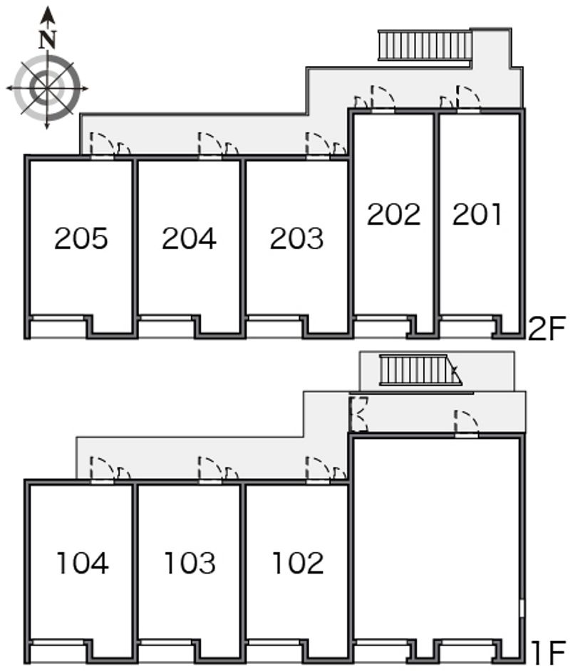 レオネクストシャーロット 間取り配置図