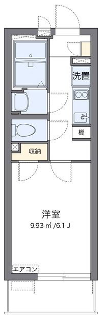 クレイノリバティ　レジデンス 間取り図