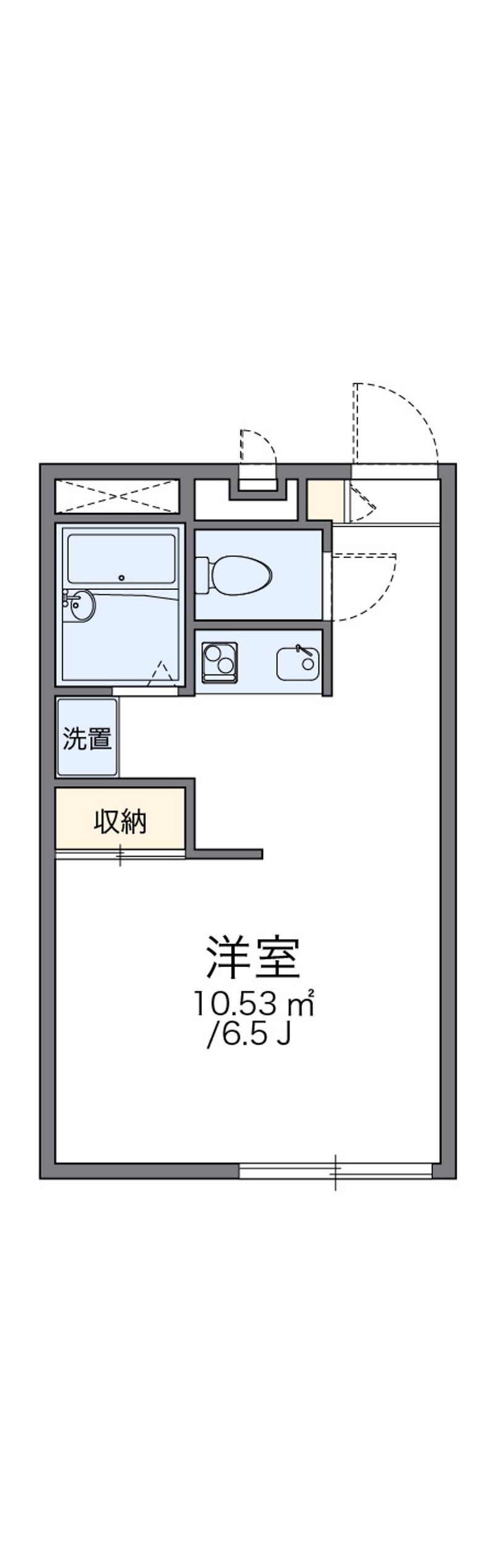レオパレス五龍星 間取図