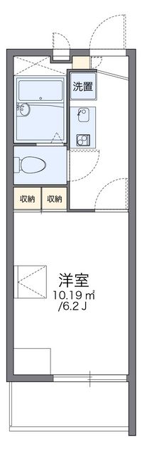 レオパレスプレーヌ 間取り図