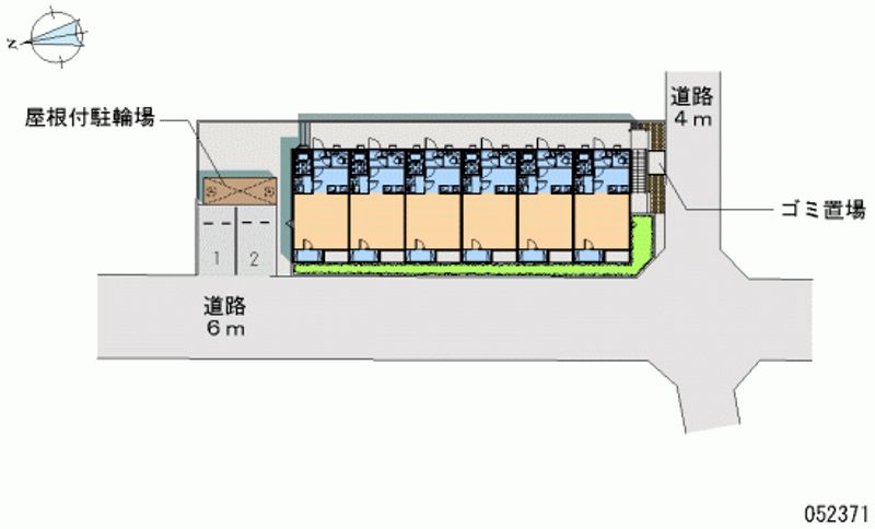 レオネクスト常光寺 区画図