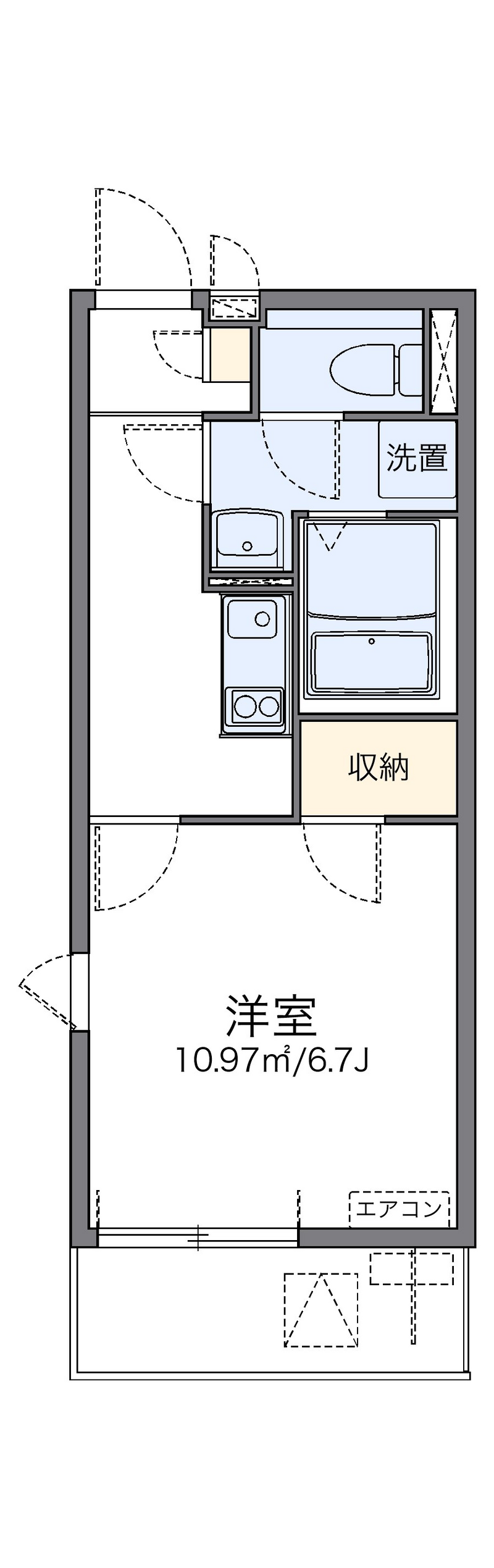 LEONEXT Green Park Toneri Floor plan