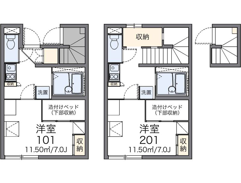 レオパレスＳａｉｌｉｎＧⅢ 間取図