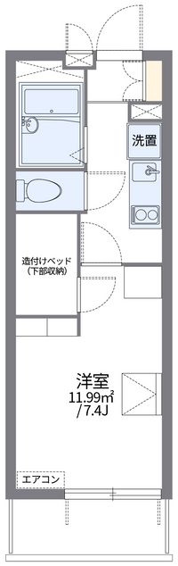 レオパレスＹＯＳＨＩＫＯ 間取り図