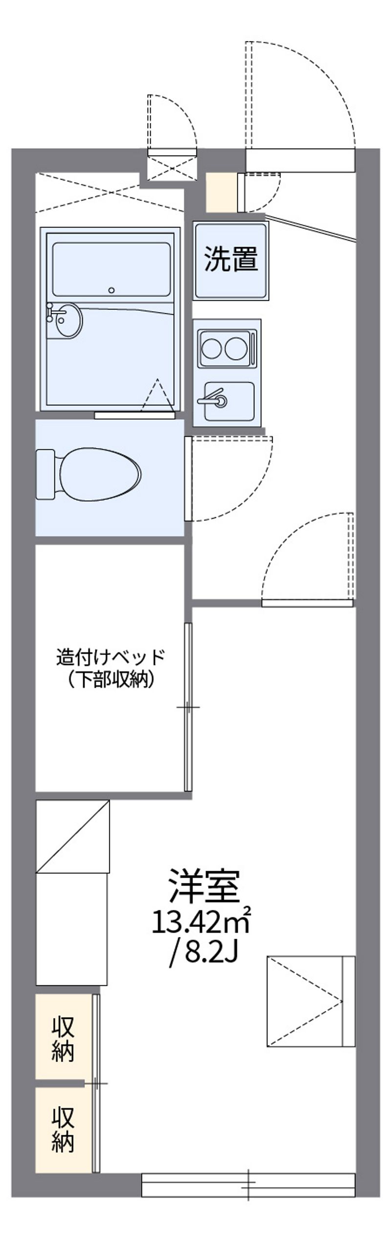 レオパレスｎｏｎｏ 間取図