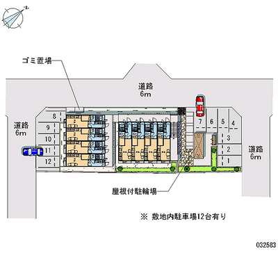 32583 Monthly parking lot