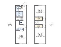 レオパレスヴィーブルⅡ 間取り図