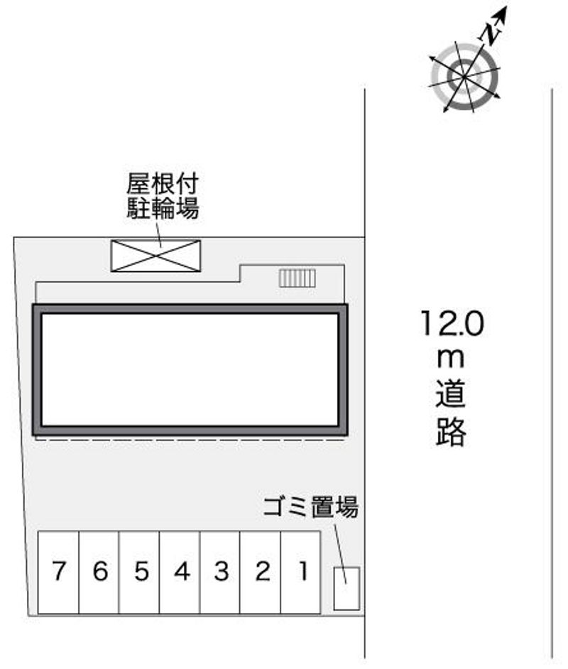 レオパレスうりずん 駐車場