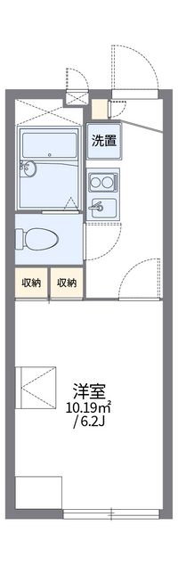 レオパレス明日香 間取り図