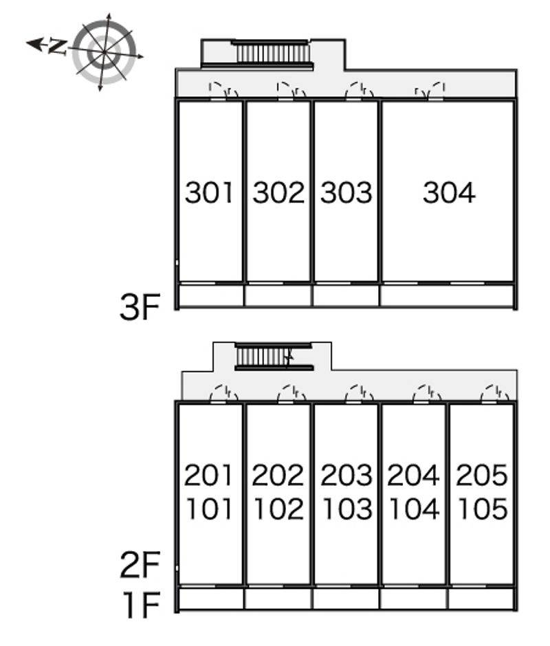 レオネクストフィオーレ 間取配置図