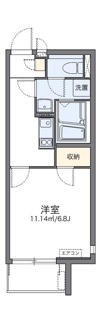 レオネクストアンジュール品川 間取り図