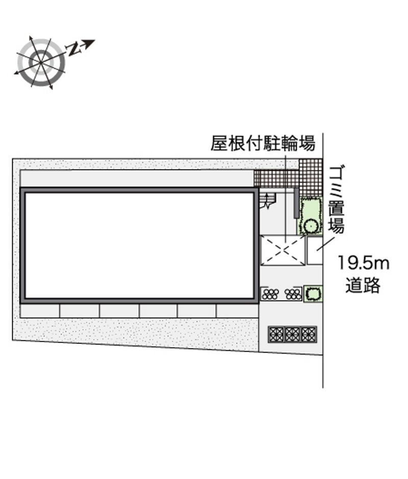 レオパレスボンエルフ豊橋 配置図