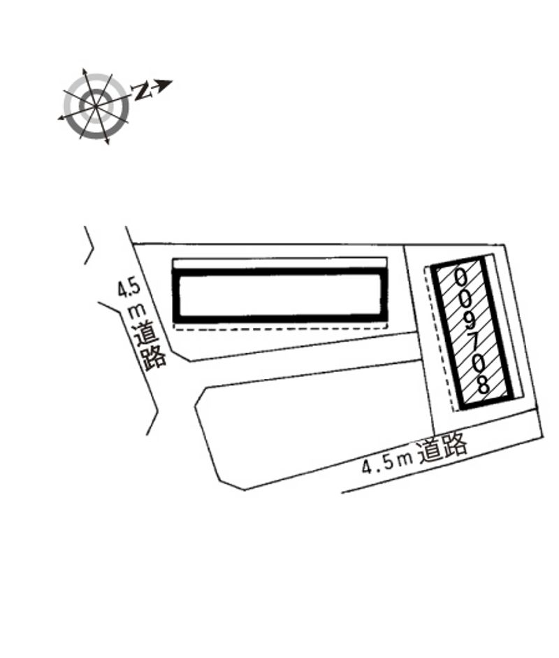 レオパレスフロイデンルーフ 配置図