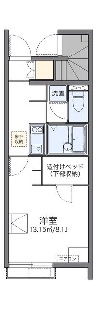 レオネクストフジヤマＡ 間取り図