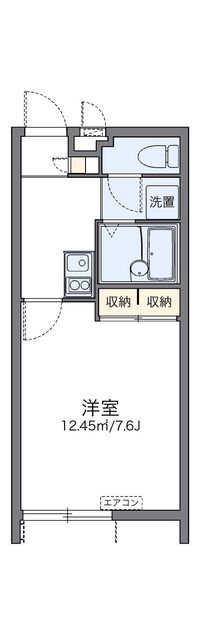 レオパレスシーサイドＮ与那原 間取り図