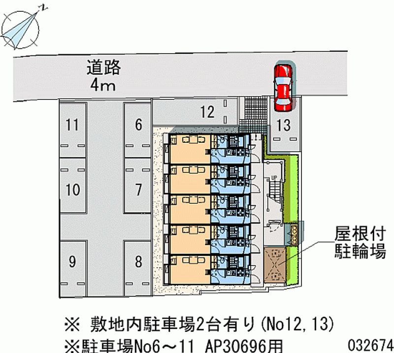 32674 Monthly parking lot