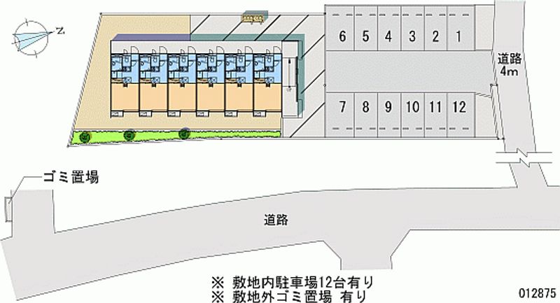 レオパレスアムール 月極駐車場