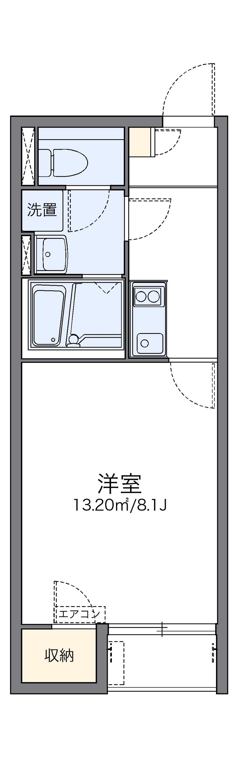 レオネクストときわガーデン 間取図