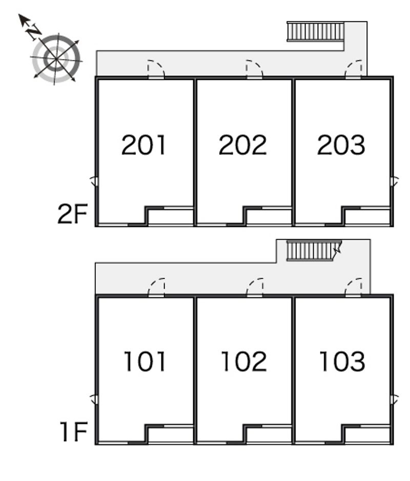 レオネクストトレランスⅡ 間取り配置図