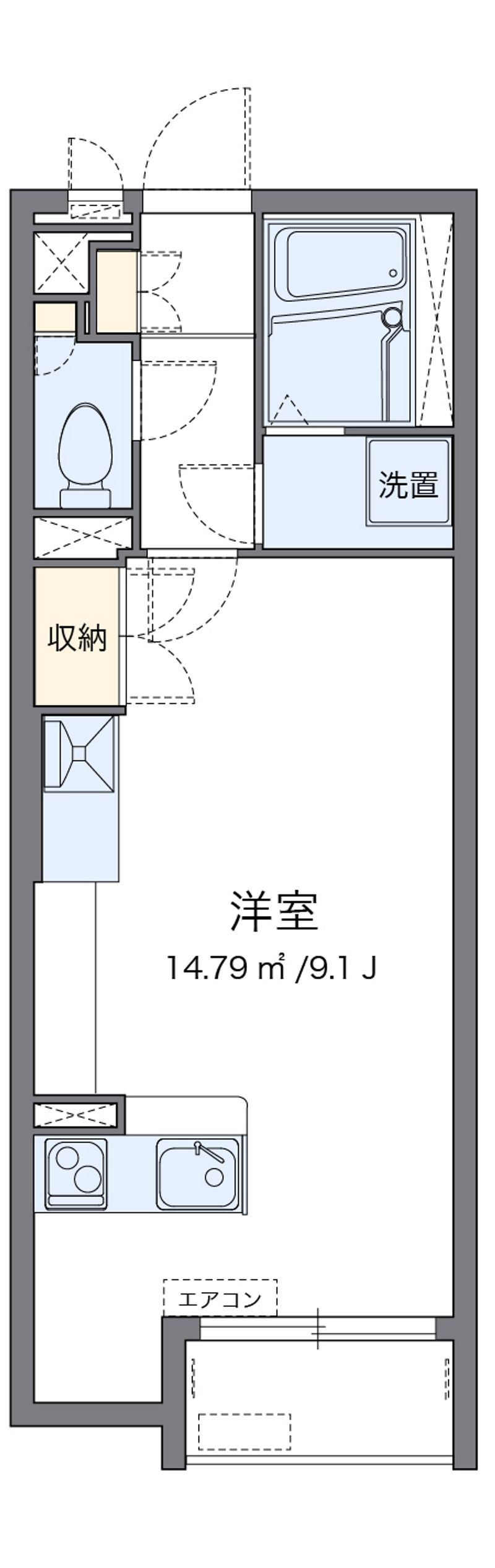 ミランダヴィータ 間取図
